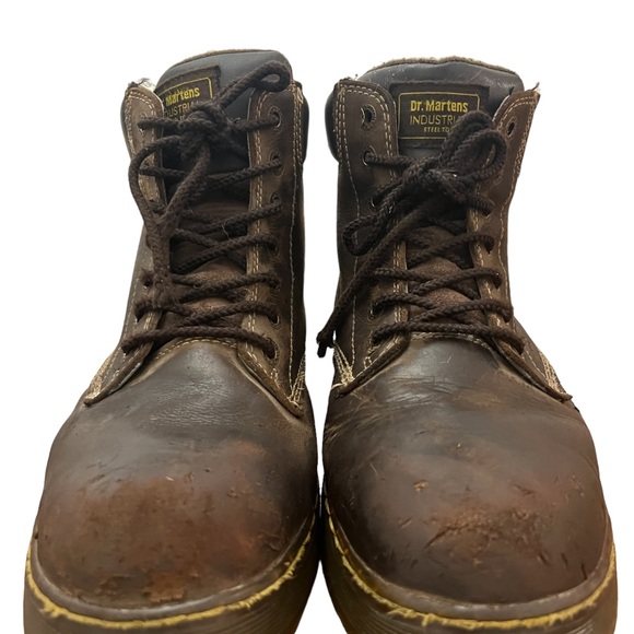 Dr. Martens Industrial Steal Toe Work Safety Boots Slip Resistant Men’s 12 - Picture 3 of 6